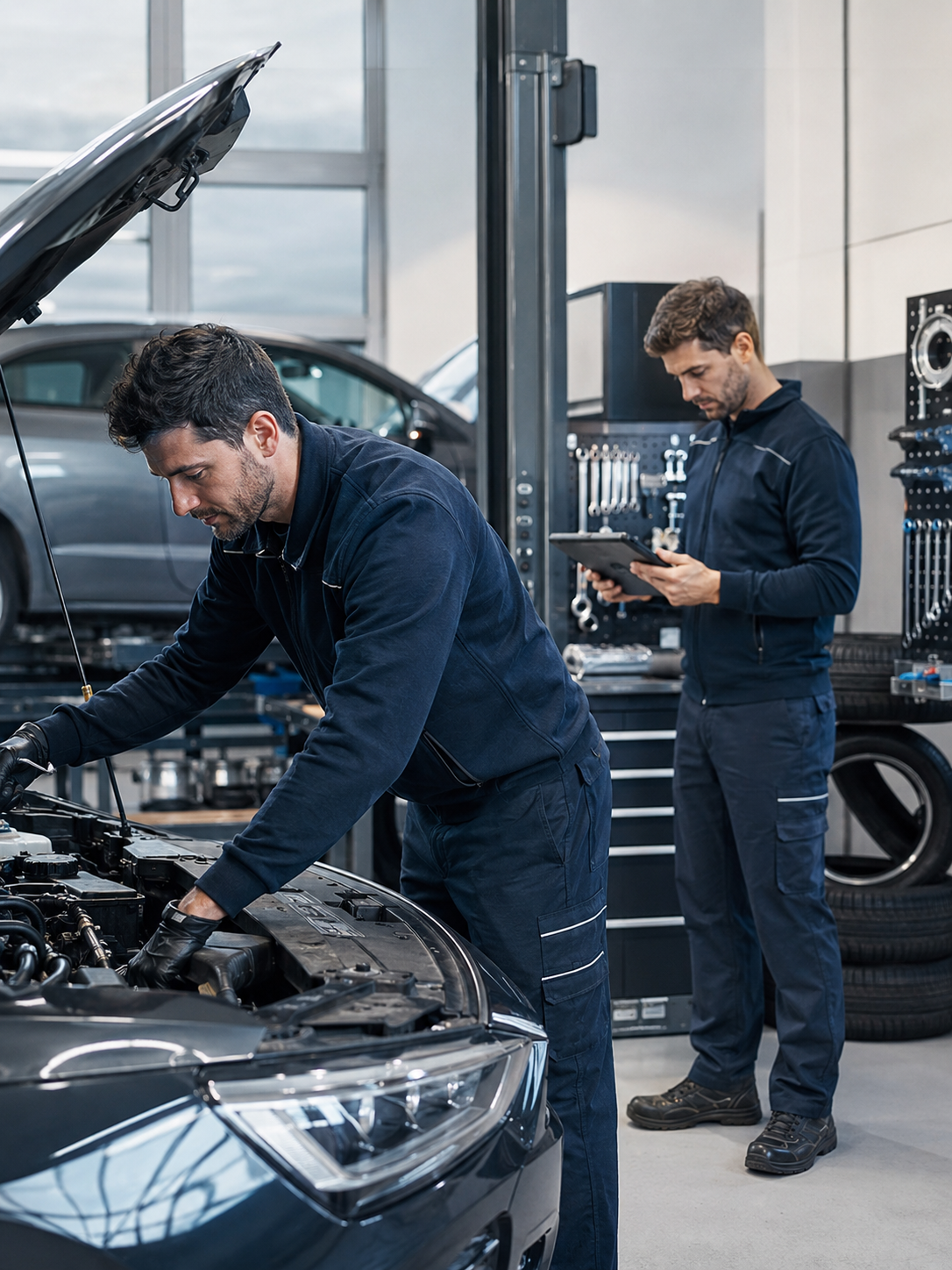 Personale specializzato dell’officina Consoletti Benito